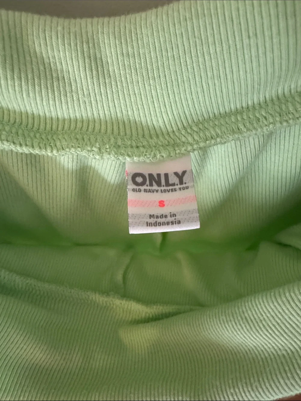 NEVER WORN Old Navy Light Green xs Tank Top and small Fold-Over Lounge Pants Set
